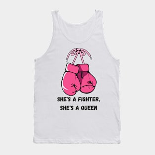 She's a fighter, she's a queen light Tank Top